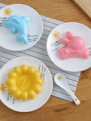 Schattig Tekenfilm Dier Konijn Dolfijn Rijstballetjes Vorm Kinderen Bento Sushi DIY Maak Gereedschap Keuken Bakvormen Set