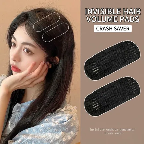 Invisible Hair Volumizing Pad Root Lifter Hair Clip For Women Top Head Heightened Sponge Hair Cushion Hair Accessories