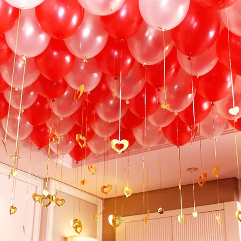 Pompe à Ballon Électrique 73005 Double Buse Portable Haute Puissance Rose Pour Décoration de Fête Mariage Événement