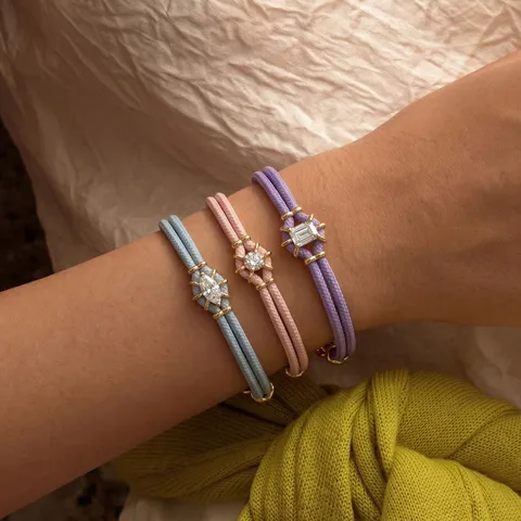 Minimalistisch Roestvrij Staal Slangenketting Gevlochten Touw Armband Voor Dames Heren Macaron Kleurrijk Strass Verstelbare Gelaagde Armband Sieraden Cadeau