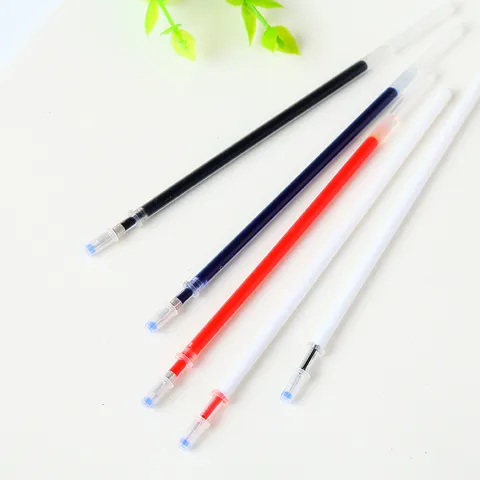 0.5mm Gelpen Vulling Zwart Blauw Rood Inkt Fijne Punt Balpen Vulling Kunststof School Kantoor Schrijfwaren