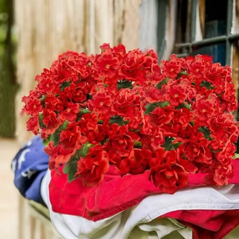 Artificial Hydrangea Bouquet Silk Flowers Fake Floral For Home Wedding Party Indoor Outdoor Decorative Plant