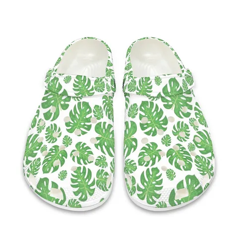 EVA Botanischer Druck Garten Clogs Atmungsaktive Strandhausschuhe Lässige Leichte Spritzgegossene Sommerschuhe Für Herren Damen