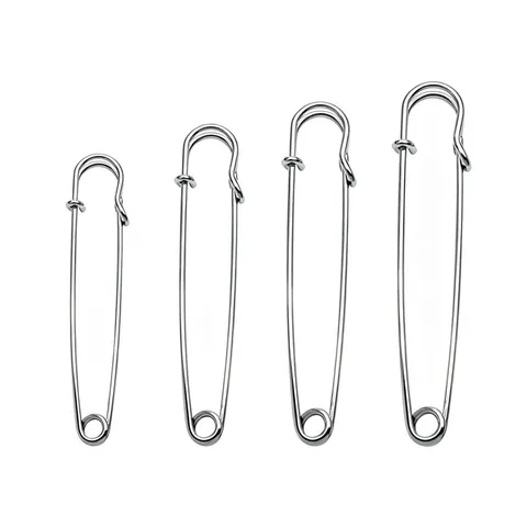 Thickened Stainless Steel Safety Pins Heavy Duty Brooch Findings For Clothes Bags DIY Jewelry Making Craft Accessories