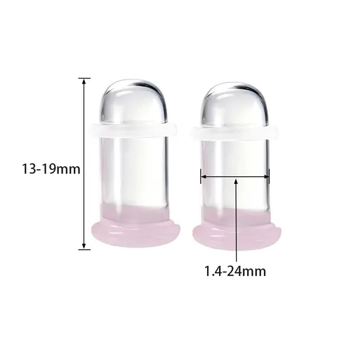 Glas Ohrdehner Körperschmuck Piercing Stecker Ohr Erweiterung Stretcher Modeschmuck