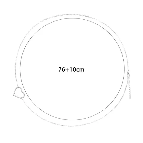 Sexy Stainless Steel Heart Waist Chain For Women Simple Beach Jewelry Starfish Star Artificial Pearl Body Chain Accessory