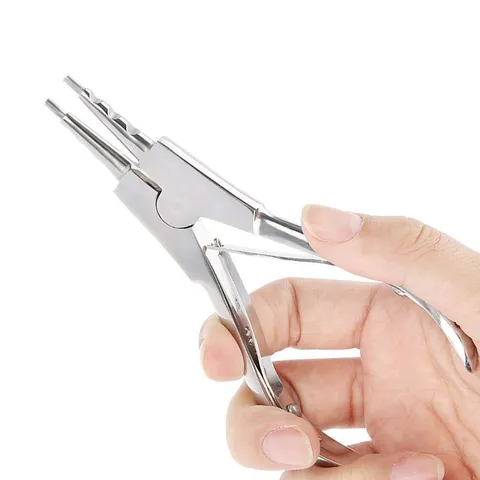 Professional 316L Stainless Steel Body Piercing Pliers Opening Closing Ring Pliers For Piercing Jewelry Making Tools
