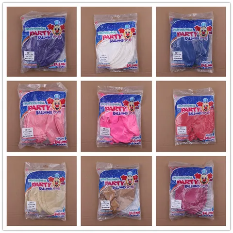 Große Runde Latexballons Macaron Standardfarben Für Geburtstag Hochzeit Party Dekoration Festliche Promotion Event Zubehör