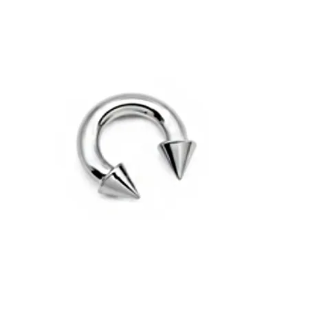 Punk Edelstahl Hufeisen Nasenring Circular Barbell Ohr Knorpel Lippen Piercing Ring Geometrisch Kegel U Form Körperschmuck Für Damen Herren