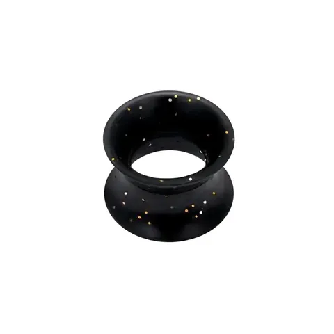 Soft Silicone Double Flared Ear Tunnels Plugs Body Piercing Jewelry For Ear Stretching Unisex Punk Style Piercing Expander