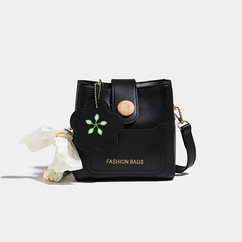 Sac Bandoulière Design Niche Color Block Mode Femme Sac Seau en Velours Côtelé Polyvalent Coréen Sac à Épaule Unique Haut de Gamme