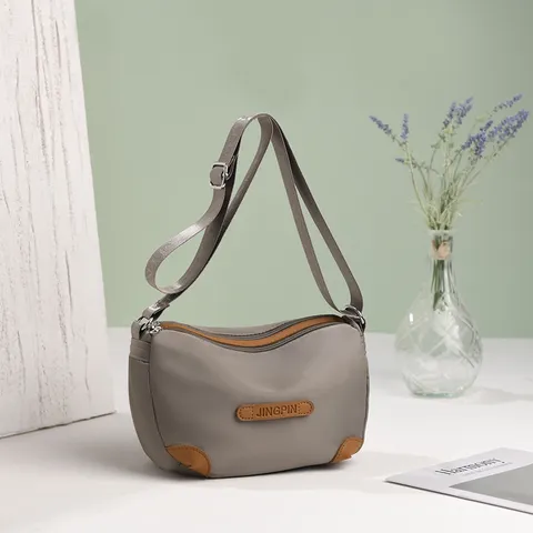 Femmes Décontracté Couleur Unie Tissu Oxford Sac Bandoulière Mode Polyvalent Sac Épaule Unique Voyage Trajet Quotidien Sac Main