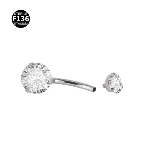 Titanium Alloy Rhinestone Belly Ring Marquise Cut Tassel Chain Navel Piercing Heart Teardrop Body Jewelry For Women Party