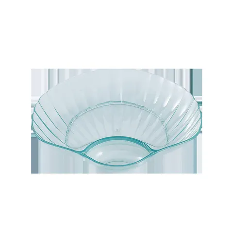 Piatto Frutta in Plastica a Forma di Conchiglia Moderna Minimalista Vassoio per Snack Creativo a Scomparti Ciotola per Caramelle e Noci