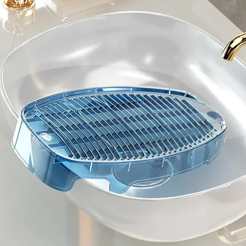 Transparent Plastic Mini Washboard Portable Small Laundry Board For Dormitory Washbasin Household Cleaning Tool