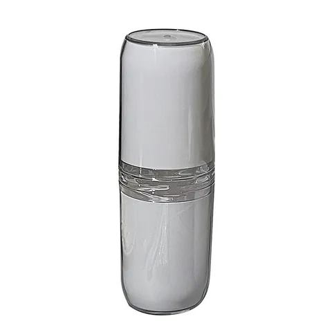Portable Travel Toothbrush Cup Set Plastic Pill Shaped Mouthwash Cup Portable Wash Mug For Business Trip Tourism