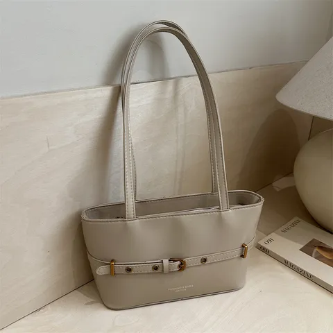 Crossbody Shoulder Bag PU Leather Tote Handbag Underarm Bag For Women Fashion Commuter Bag Daily Matching
