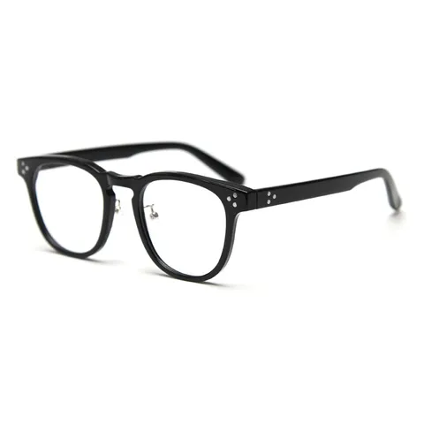 Unisex Retro TR90 Optical Glasses Frame Literary Vintage Myopia Flat Optical Frame Eyewear For Men Women