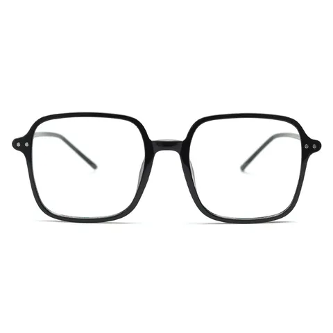 Oversized Square Optical Glasses Frame Myopia Clear Lens Eyewear For Men Women Fashion Chic Casual Style