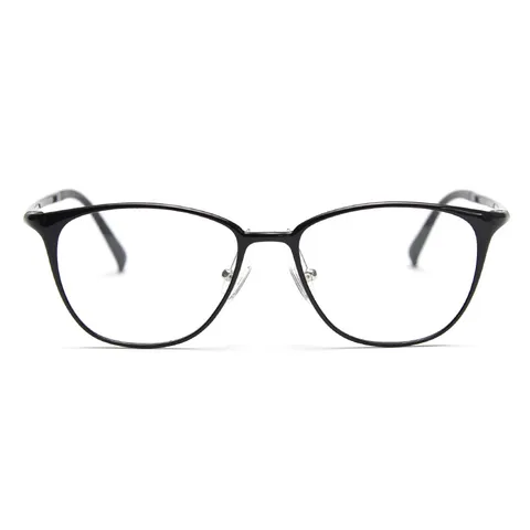 Korean Style Plastic Steel Optical Glasses Frame Women Fashion Transparent Myopia Eyewear Frame Daily Casual Glasses