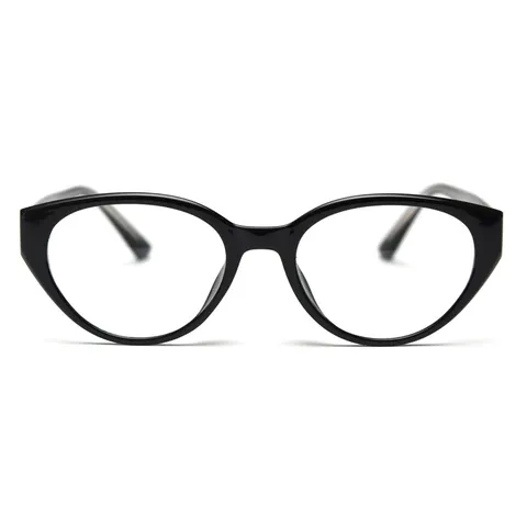 Women's Retro Cat Eye Eyeglass Frames TR90 Optical Flat Clear Lens Glasses Daily Fashion Spectacle Frame