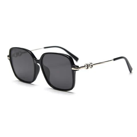 Women Fashion Oversized Polarized Sunglasses Retro Vintage Chic Square Sun Glasses UV400 Driving Eyewear