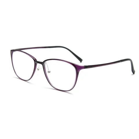 Korean Style Plastic Steel Optical Glasses Frame Women Fashion Transparent Myopia Eyewear Frame Daily Casual Glasses