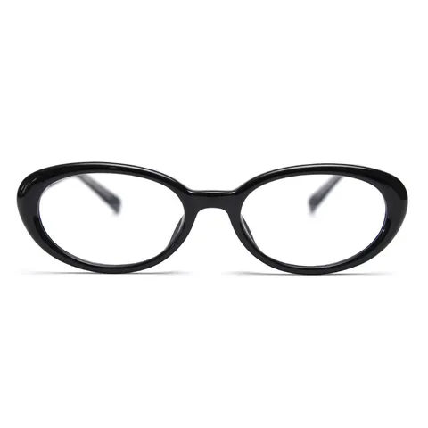 Retro Small Oval Optical Glasses Frame Unisex TR90 Eyewear Clear Lens Fashion Vintage Eyeglass Frame For Daily Wear