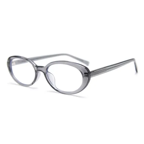 Retro Small Oval Optical Glasses Frame Unisex TR90 Eyewear Clear Lens Fashion Vintage Eyeglass Frame For Daily Wear