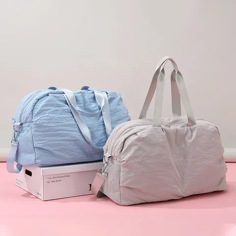 Grande Capacità Tessuto Oxford Borsa da Viaggio Separazione Umido e Secco Sport Fitness Bagaglio Borsetta Impermeabile