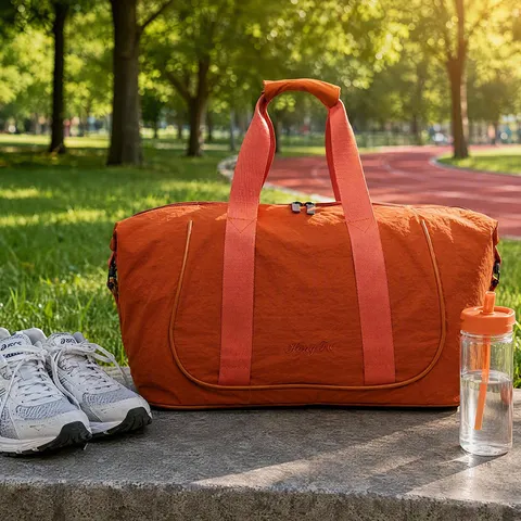 Grande Capacità Borsa da Viaggio in Tessuto Oxford Casual Impermeabile Fitness Sport Duffel Bag