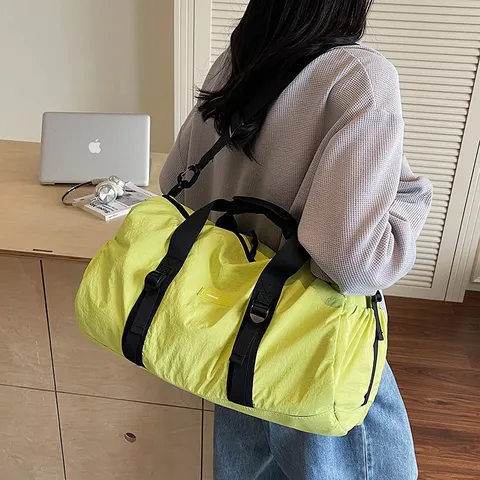 Borsa da Viaggio Duffel in Oxford Impermeabile Grande Capacità Borsa a Tracolla Casual Borsa da Palestra Sportiva per Uomo e Donna