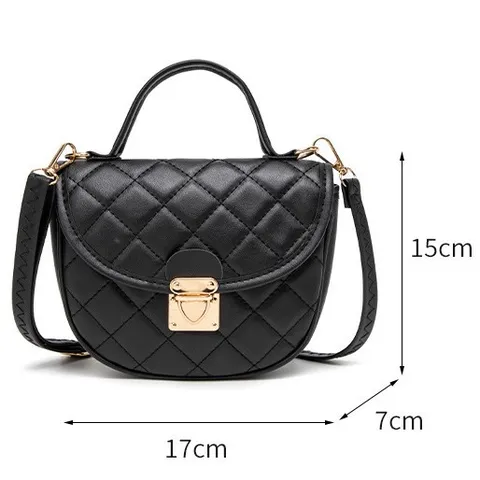 Damen Gesteppt Bestickt Schulter Muscheltasche 2025 Mode Einfach Punkte Drucken Umhängetasche Satteltasche PU Leder Handtasche