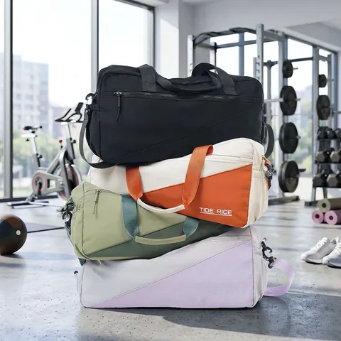 Grande Capacità Borsa Sportiva Palestra Tessuto Oxford Impermeabile Viaggio Duffel Separazione Umido Asciutto Fitness