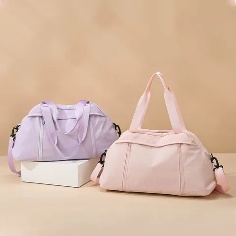 Grande Borsa da Viaggio Impermeabile Separazione Asciutto Bagnato Sport Palestra Duffel Bag Borsa a Tracolla Casual Versatile