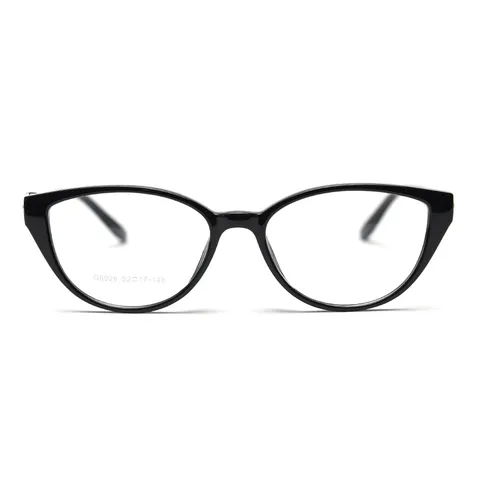 Women Fashion Cat Eye Optical Glasses Frame TR90 Lightweight Clear Lens Spectacle Frame Daily Leisure Eyewear