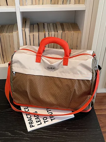 Large Capacity Travel Duffel Bag For Women Men Weekend Overnight Bag With Wet Dry Separation And Shoe Compartment