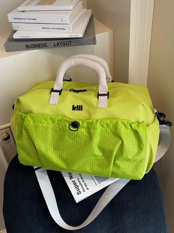 Large Capacity Travel Duffel Bag Women Boarding Handbag Men Sports Fitness Bag Multipurpose Travel Storage Bag