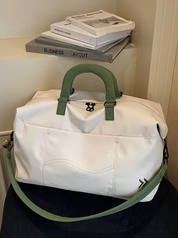 Large Capacity Travel Duffel Bag Unisex Sports Fitness Handbag Waterproof Business Luggage Bag For Short Trip