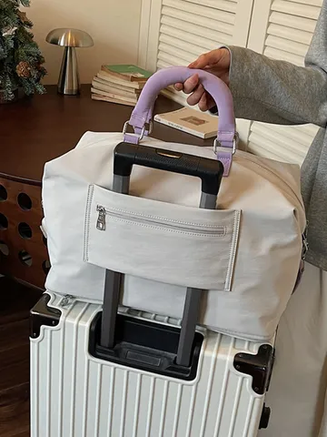 Grande Capacità Borsa da Viaggio Corta Leggera Borsetta Bagaglio Moda Viaggio Imbarco Fitness