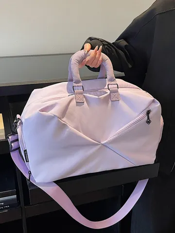 Large Capacity Travel Duffel Bag Gym Bag With Wet Dry Separation Shoe Compartment Waterproof Sports Bag For Women Men