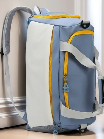 Large Capacity Travel Bag Waterproof Oxford Cloth Multifunctional Fitness Bag Dry Wet Separation Shoulder Luggage Bag