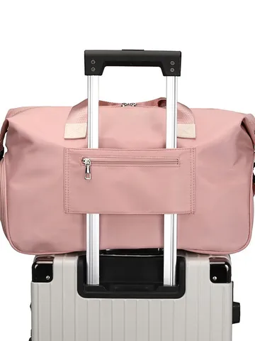 Large Capacity Waterproof Oxford Cloth Gym Bag Dry And Wet Separation Travel Sports Shoulder Crossbody Bag For Women