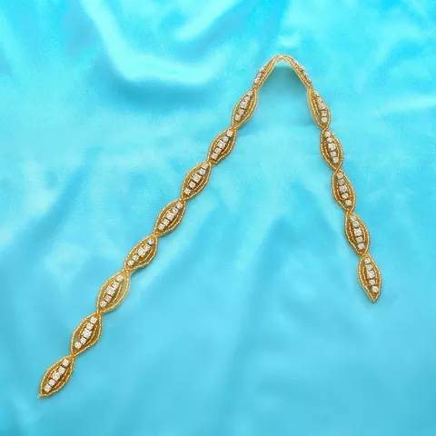 Bridal Rhinestone Belt Wedding Waist Band Crystal Applique Alloy Rhinestone Dress Sash For Women Wedding Party Prom