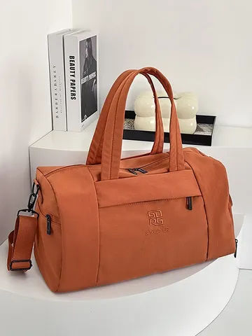 Grand Sac de Voyage Fourre-Tout Léger en Nylon Imperméable Sac de Sport Valise Weekender Portable Pour Hommes Femmes