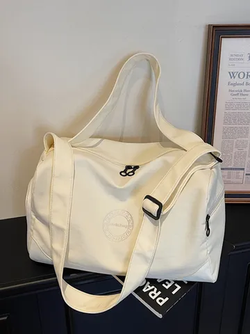 Large Capacity Waterproof Sports Travel Bag Gym Duffel Bag With Dry Wet Separation Shoe Compartment For Women Men
