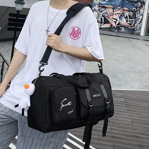 Multifunctional Waterproof Travel Duffel Bag Large Capacity Sports Fitness Luggage Bag For Men And Women