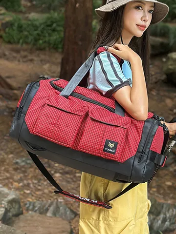 Sac de Voyage Imperméable de Grande Capacité Extérieur Sac Duffel Séparation Sec Humide Fitness Sport Entraînement pour Hommes Femmes