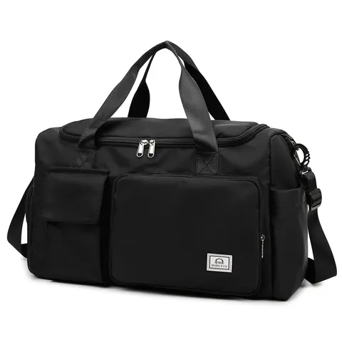 Große Kapazität Oxford Gewebe Sport Fitness Tasche Wasserdicht Nass Trocken Trennung Reisetasche Mit Schuhfach Multifunktionale Schulter Handtasche