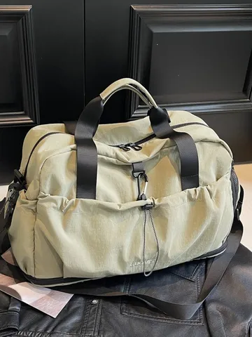 Large Capacity Travel Bag Waterproof Lightweight Expandable Duffel Bag Sports Gym Luggage Bag For Women Men Short Trip